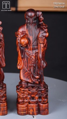 Tam Đa Phúc Lộc Thọ Gỗ Cẩm Lai
