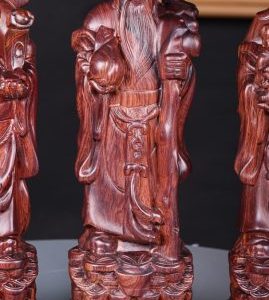 Tam Đa Phúc Lộc Thọ Gỗ Cẩm Cao 38