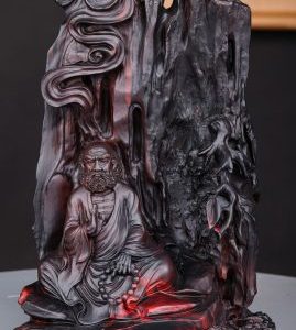 Đạt Ma Ngồi Thiền Gỗ Trắc