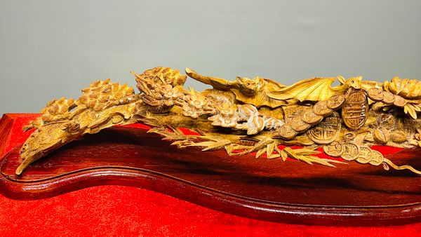 Cầu Dơi Ngũ Phúc Gỗ Hoàng Đàn