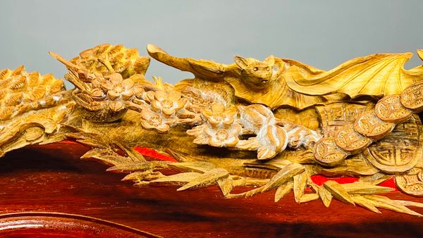Cầu Dơi Ngũ Phúc Gỗ Hoàng Đàn