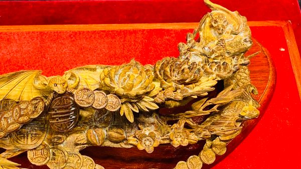Cầu Dơi Ngũ Phúc Gỗ Hoàng Đàn