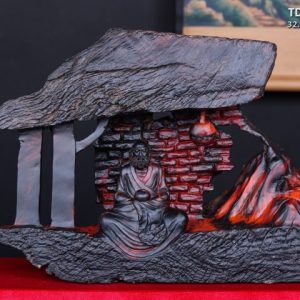 Đạt Ma Ngồi Thiền Gỗ Trắc