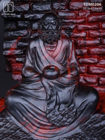 Đạt Ma Ngồi Thiền Gỗ Trắc