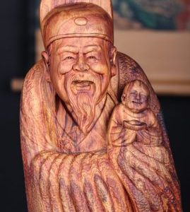 Tam Đa Phúc Lộc Thọ Gỗ Sưa