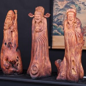 Tam Đa Phúc Lộc Thọ Gỗ Sưa