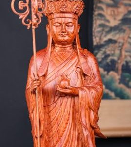 Phật Địa Tạng Gỗ Hương