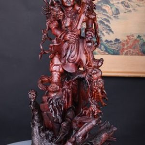Bất Động Minh Vương Gỗ Trắc