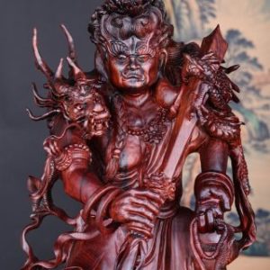 Bất Động Minh Vương Gỗ Trắc