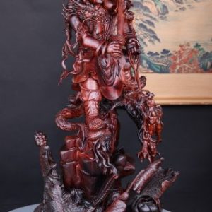 Bất Động Minh Vương Gỗ Trắc