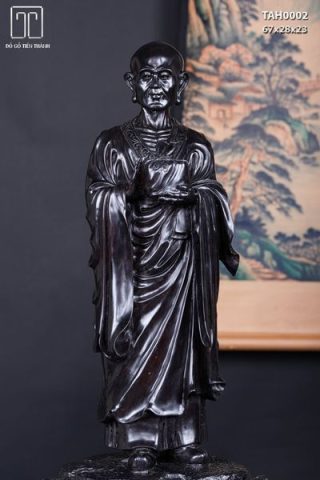 Phật Hoàng Trần Nhâ Tông Gỗ Tử Đàn