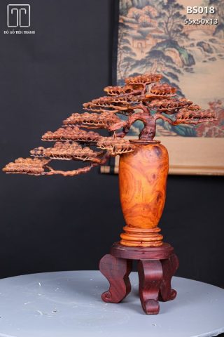 Bình Tùng Gỗ Sưa Bình Tùng Gỗ Sưa