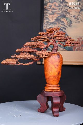 Bình Tùng Gỗ Sưa Bình Tùng Gỗ Sưa