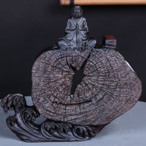 Đạt Ma Ngồi Thiền Gỗ Trắc
