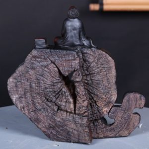 Đạt Ma Ngồi Thiền Gỗ Trắc