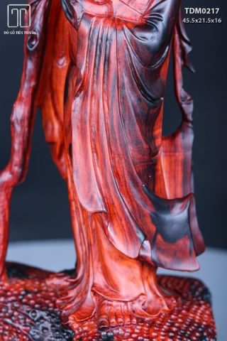 Đạt Ma Gỗ Trắc