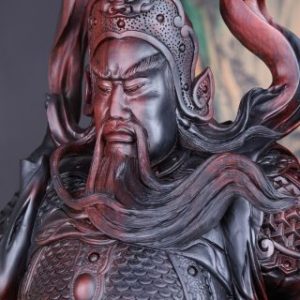 Quan Công Chống Đao Gỗ Trắc