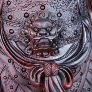 Quan Công Chống Đao Gỗ Trắc