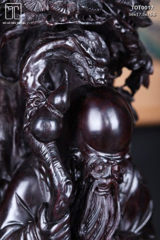 Ông Thọ Gỗ Tử Đàn
