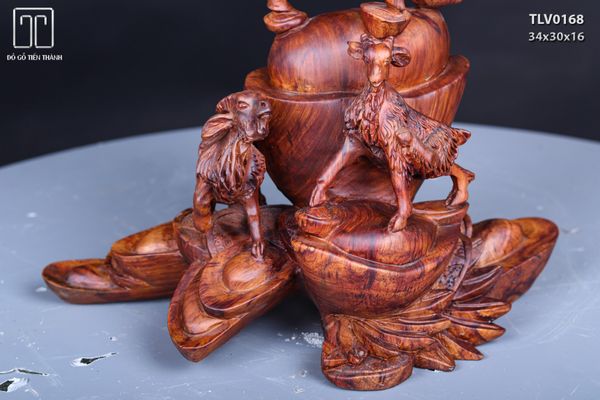 Tam Dương Tài Lộc Gỗ Sưa