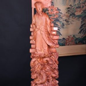 Khổng Minh Ngự Long Gỗ Hương