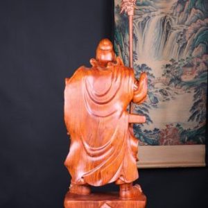 Quan Công Chống Đao Gỗ Hương
