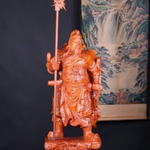 Quan Công Chống Đao Gỗ Hương