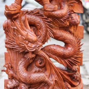 Quan Công Phục Long Gỗ Hương