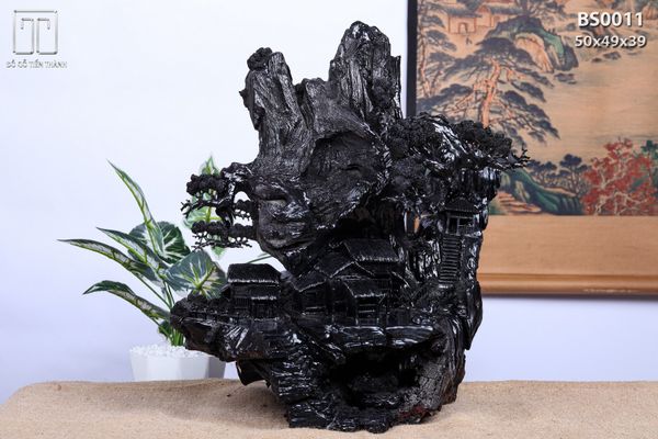 Tiểu Cảnh Gỗ Mun Sừng Khánh Hoà