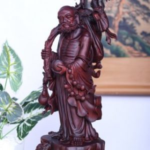 Đạt Ma Khất Thực Gỗ Tử Đàn