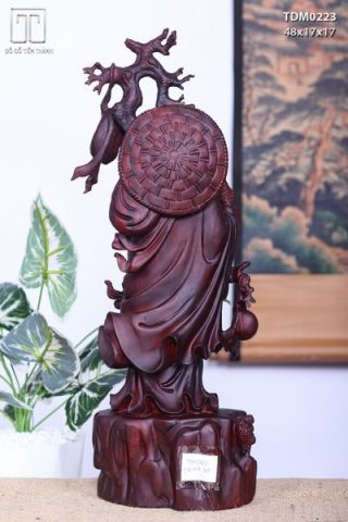 Đạt Ma Khất Thực Gỗ Tử Đàn