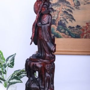 Đạt Ma Khất Thực Gỗ Trắc