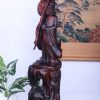 Đạt Ma Khất Thực Gỗ Trắc