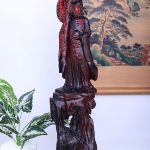 Đạt Ma Khất Thực Gỗ Trắc