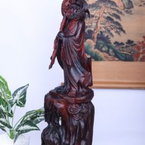 Đạt Ma Khất Thực Gỗ Trắc