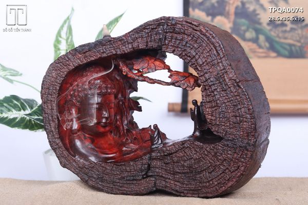Nhất Tâm Bái Phật Gỗ Trắc