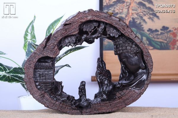 Nhất Tâm Bái Phật Gỗ Trắc