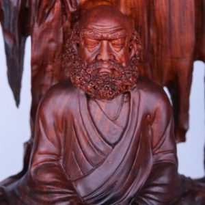 Đạt Ma Ngồi Thiền Gỗ Trắc