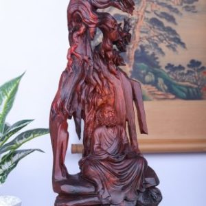 Đạt Ma Ngồi Thiền Gỗ Trắc