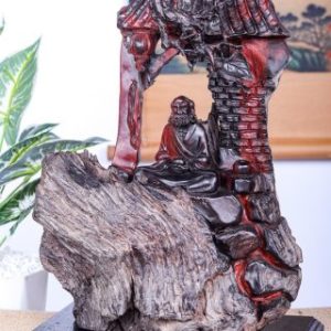 Đạt Ma Ngồi Thiền Gỗ Trắc