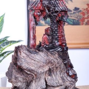 Đạt Ma Ngồi Thiền Gỗ Trắc