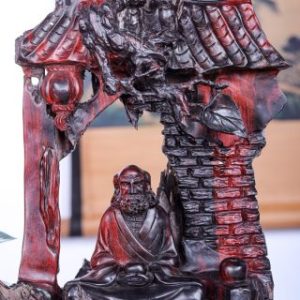 Đạt Ma Ngồi Thiền Gỗ Trắc
