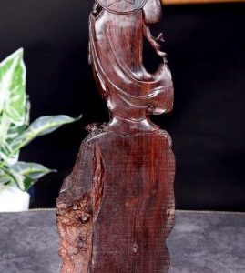 Đạt Ma Sư Tổ Gỗ Trắc
