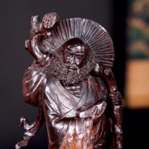 Đạt Ma Sư Tổ Gỗ Trắc