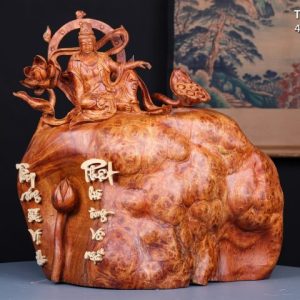 Phật Toạ Sen Gỗ Nu Hương