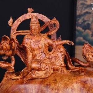 Phật Toạ Sen Gỗ Nu Hương