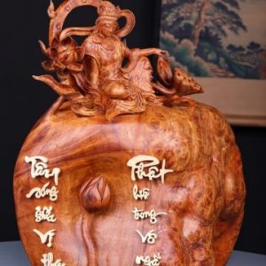 Phật Toạ Sen Gỗ Nu Hương
