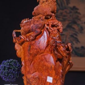 Tam Nghê Vờn Cầu Gỗ Nu Hương