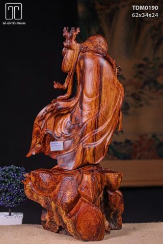 Đạt Ma Gỗ Cẩm Lai