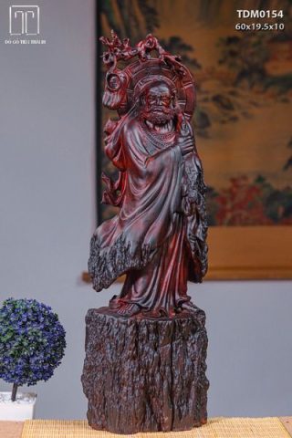 Đạt Ma Gỗ Nu Cẩm